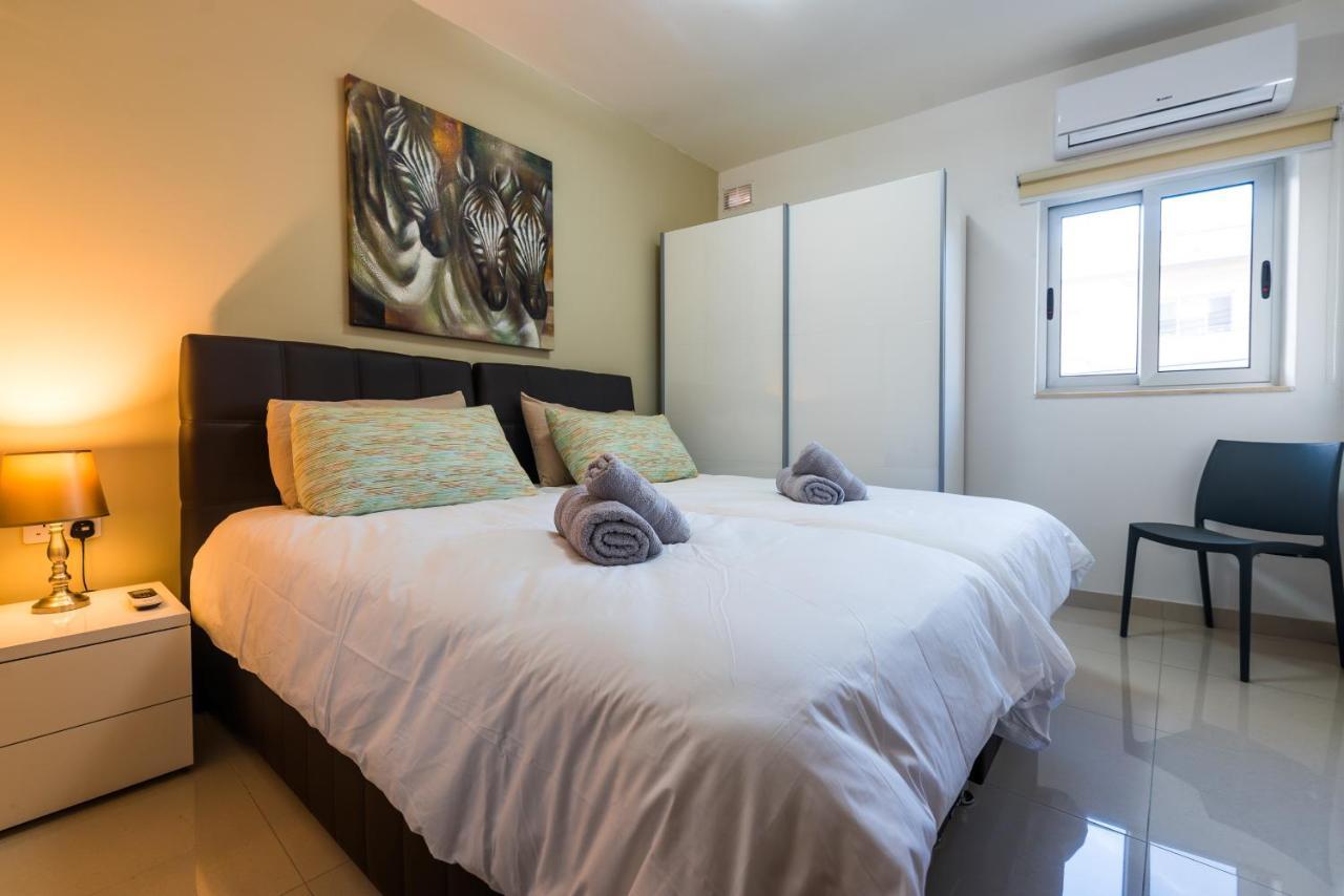 SH5A-Qawra Prime Location 2 Bedroom Apartment Bahía de San Pablo Exterior foto